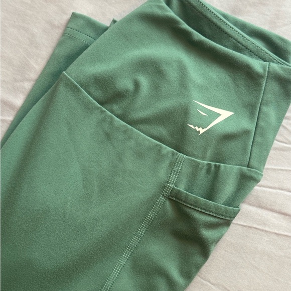 Green Gymshark Leggings - Picture 1 of 6